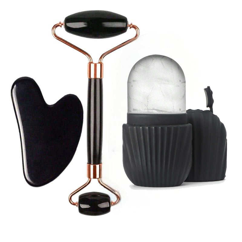 Facial Ice Roller and Scraping Board Set